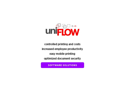Canon uniFLOW Software offered by RYAN Business Systems in Connecticut 